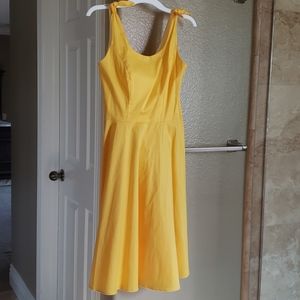 Yellow dress